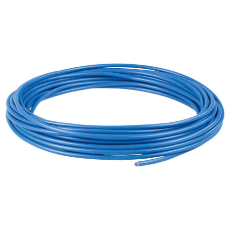 Câble de Raccordement Bleu H07V-K 1,5 mm² - 5 m