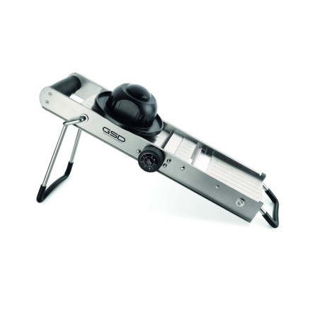 Mandoline Professionnelle GSD en Acier Inoxydable avec Support Ergonomique