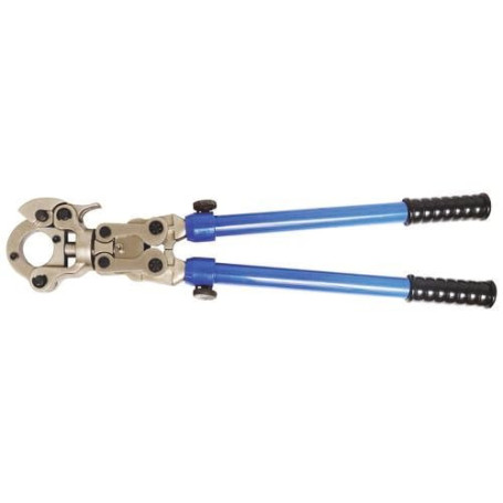 Pince à Sertir Manuelle Ayor avec Mallette de Transport - Tête Rotative et Manches Télescopiques