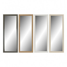 Miroir mural DKD Home Decor Verre Naturel Marron Gris foncé Ivoire PS Traditionn 152,99 €