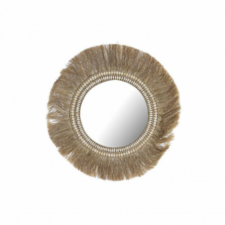 Miroir mural DKD Home Decor Verre Naturel Jute (60 x 2 x 60 cm) 109,99 €