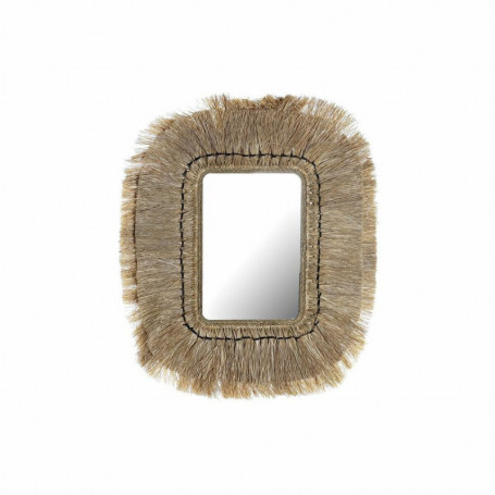 Miroir mural DKD Home Decor Verre Naturel Jute (50 x 2 x 60 cm) 89,99 €