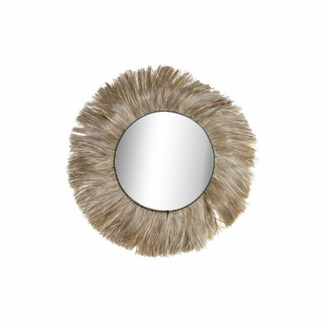 Miroir mural DKD Home Decor Verre Naturel Jute (64 x 3 x 64 cm) 94,99 €