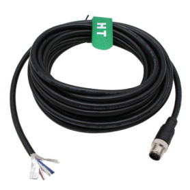 Câble de Capteur M12 HangTon 5 Broches pour Automatisation Industrielle - 5m
