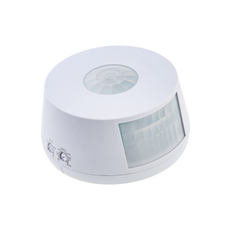 Détecteur de Présence 360° Huber pour Plafond - Sensibilité Ajustable