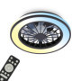 Plafonnier Ventilateur LED Briloner avec Télécommande - Éclairage Réglable et Moteur Silencieux