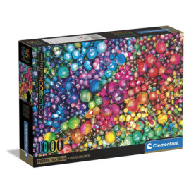 Puzzle Marbles ColorBloom 1000 Pièces - Clementoni pour Adultes