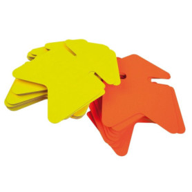 Lot de 10 Flèches Fluo Effaçables à Sec Apli - Signalétique Ultra Visible