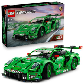 LEGO Technic Voiture Porsche 911 GT3 R Rexy - Maquette Dinosaure avec Moteur