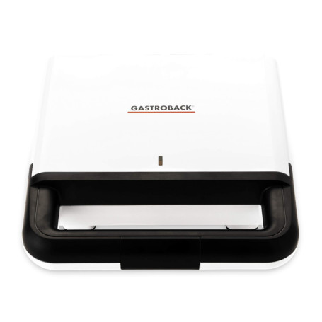 GASTROBACK Moulin à Croque-Monsieur Blanc avec Revêtement Anti-Adhésif