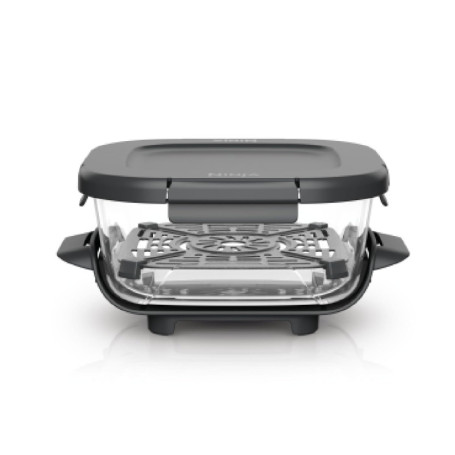 Récipient en Verre TempWare Ninja CRISPi 1,4 L avec Couvercle Étanche