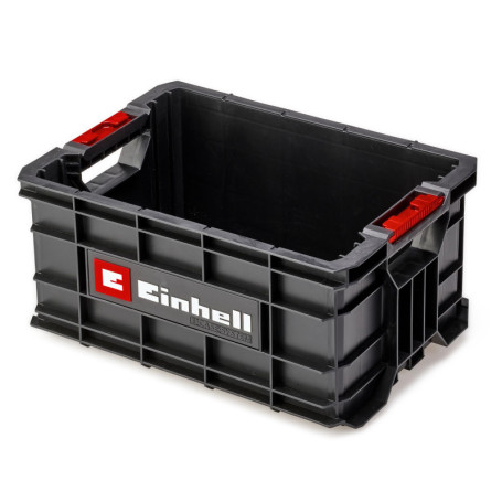 Caisse à Outils Empilable E-Case Einhell - 90 kg, Verrouillable et Ergonomique
