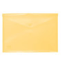 Porte-documents Ecoplás Grafoplás en plastique translucide jaune 17,5 x 24,5 cm