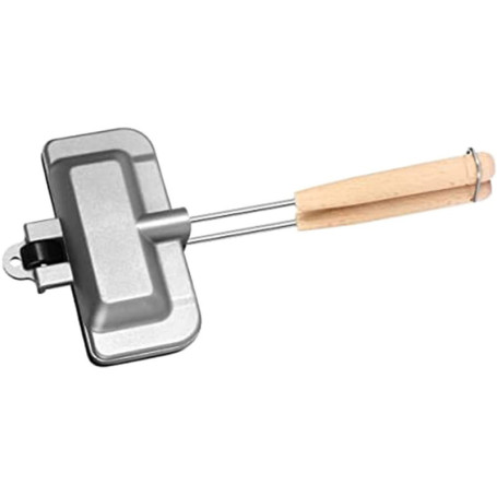 Appareil à Croque-Monsieur Double Face Veciado - Machine à Fromage Grillé