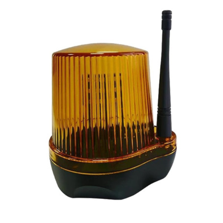 Lampe d'Alarme Clignotante LED 24V pour Ouvre-Porte et Barrière NIZEAMI