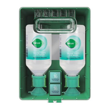 Station de Lavage Oculaire Double Focus - Protection Efficace