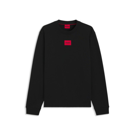 Pull-over HUGO BOSS pour Homme en Noir - Élégance et Confort