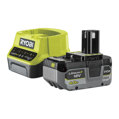Batterie Lithium+ 18V 4Ah avec Chargeur Rapide RYOBI One+