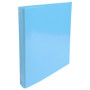 Classeur rigide Exacompta Iderama bleu clair - Carton de 10 - 4 anneaux 30 mm