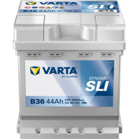 Batterie Varta Blue Dynamic B36 pour Voitures - 12V 44Ah 420A