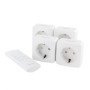 Set de 4 Mini-Prises On/Off avec Télécommande 4 Canaux