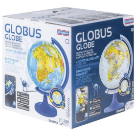 Globe Terrestre Lumineux DONAU 250 mm - Décoration Éducative et Veilleuse