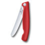 Couteau de Pique-Nique Pliable Victorinox Swiss Classic - Rouge