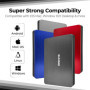 Disque Dur Externe Portable SUHSAI 500 Go USB 3.0 - Léger et Pratique pour Stockage