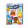Noris Paint Date - Jeu de Peinture Créatif pour Adultes avec Pinceaux et Tableaux