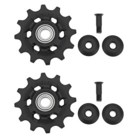 Lot de 2 Poulies de Dérailleur Arrière 11 Vitesses pour Vélo - Compatible SRAM