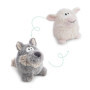 Peluche Loup Réversible 15 cm - Douceur 2 en 1 NICI