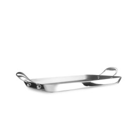 Grill Triply Natural IBILI 38 x 25 cm en Acier Inoxydable
