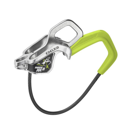EDELRID Mega Jul II - Dispositif de Sécurité Léger en Acier Inoxydable