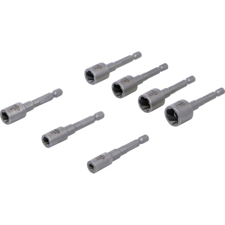 Jeu d'Extracteurs de Vis et Écrous BGS 74562 - 7 Pièces pour Perceuses