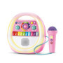 VTech Music'Kid Karaoké Rose - Enceinte Bluetooth Lumineuse pour Enfants