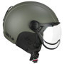Casque de Ski Unisexe CGM EBI Vert Mat - Taille S (55-56 cm)