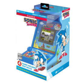 Console d'Arcade Portable My Arcade Sonic The Hedgehog - Écran 3,5 Pouces, 4 Jeux Inclus