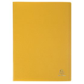 Protège-documents OPAK Exacompta - 50 pochettes A4 antireflet - Couverture jaune