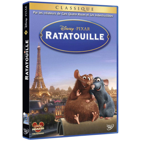 Ratatouille - Film d'Animation Disney - PIXAR en DVD