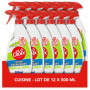 Nettoyant Ménager La Croix Spray Cuisine - Lot de 12x500ml