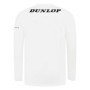 Chemise à Manches Longues Dunlop Essentials - Confort et Style en Blanc/Noir