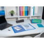 Exacompta Protège-documents OPAK - Carton de 20 Pochettes A4 - Couverture Bleu Clair