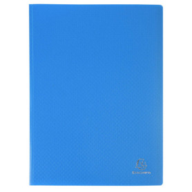 Exacompta Protège-documents OPAK - Carton de 10 Pochettes A4 - Couverture Bleu Clair