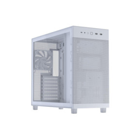 Boîtier PC Gaming ASUS Prime AP303 en Verre Trempé Blanc - ATX avec USB Type-C
