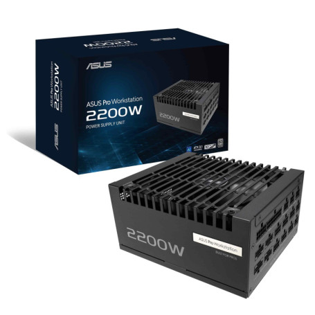 Alimentation Modulaire ASUS Pro WS 2200W Platinum pour PC Gaming