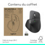 Logitech MX Master 4 for Business - Souris sans Fil Graphite avec Défilement MagSpeed