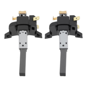 Lot de 2 Balais de Charbon eMagTech pour Aspirateurs - 6,5 x 10 x 32 mm