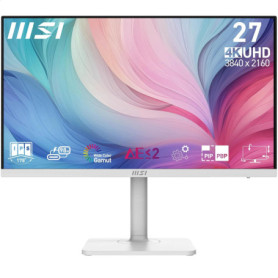 MSI Modern MD272UPHW - Écran UHD 27" IPS avec Technologie Eye-Friendly