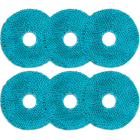Pack de 6 Serpillières Haute Absorption pour Robot Aspirateur Conga X100