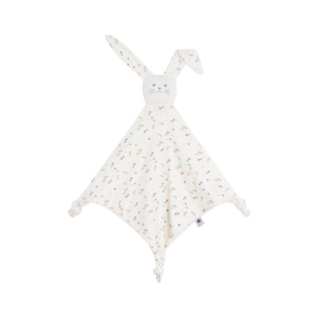 Doudou Bébé en Coton Imprimé Fleuri - Petit Bateau